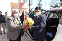 Visit of Shri Lok Nath Sharma Hon'ble Minister Government of Sikkim to CSIR-IHBT on February 17-18, 2022
